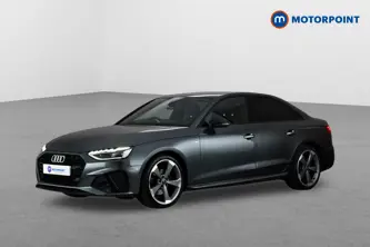 Audi A4 Black Edition Automatic Petrol Saloon - Stock Number (1660700) - Passenger side front corner