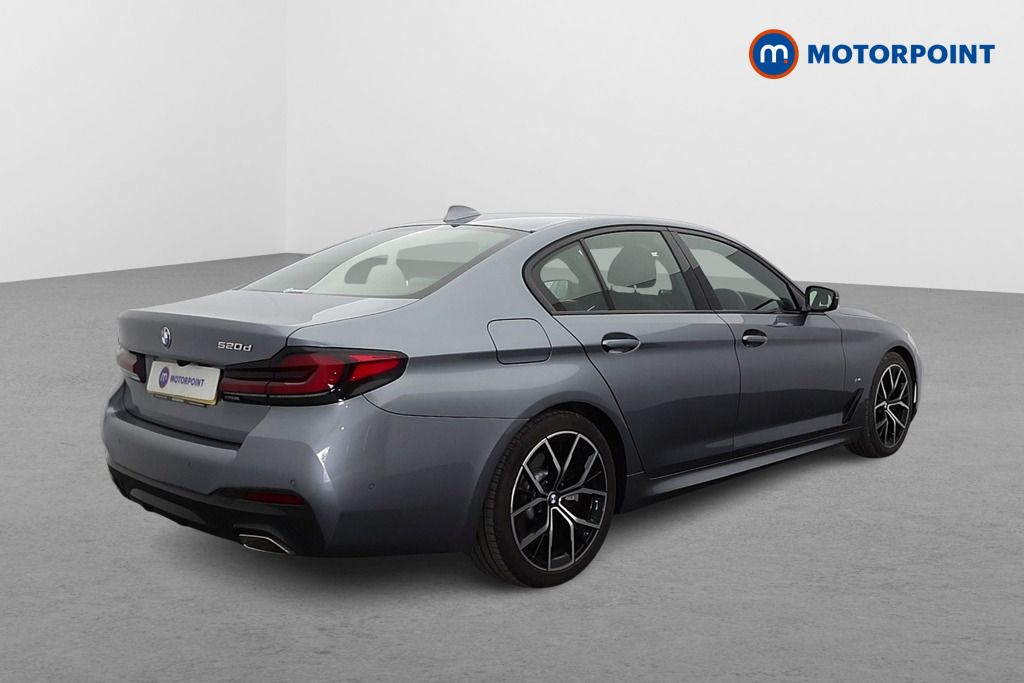 BMW 5 Series M Sport Automatic Diesel Saloon - Stock Number (1608910) - Drivers side rear corner