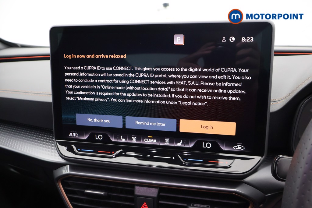 Cupra Formentor V2 Automatic Petrol SUV - Stock Number (1655590) - 5th supplementary image