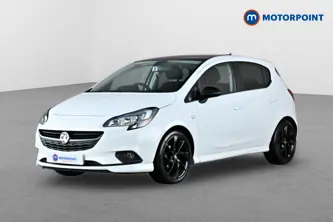 Vauxhall Corsa Sri Vx-Line Nav Black Manual Petrol Hatchback - Stock Number (1655730) - Passenger side front corner