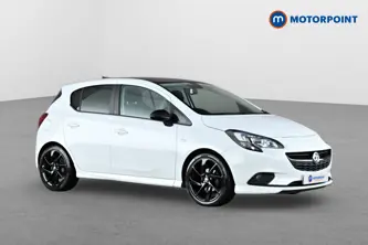 Vauxhall Corsa Sri Vx-Line Nav Black Manual Petrol Hatchback - Stock Number (1655730) - Drivers side front corner