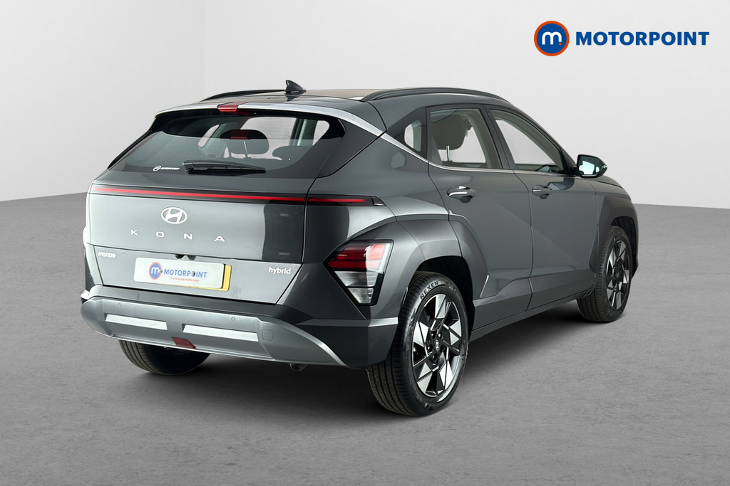 Hyundai Kona Advance Automatic Petrol-Electric Hybrid SUV - Stock Number (1657361) - Passenger side rear corner