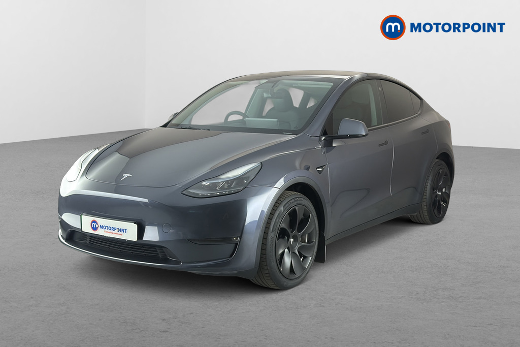 Tesla Model Y Long Range Automatic Electric SUV - Stock Number (1658291) - Passenger side front corner
