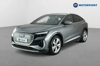 Audi Q4 S Line Automatic Electric SUV - Stock Number (1659701) - Passenger side front corner