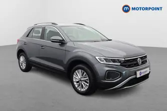Volkswagen T-Roc Life Automatic Petrol SUV - Stock Number (1659946) - Drivers side front corner