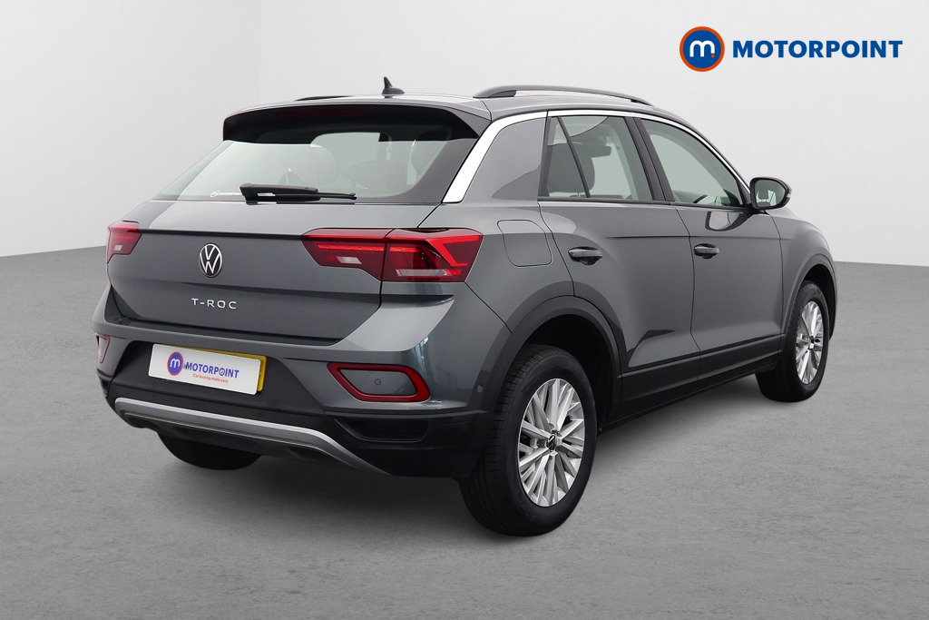 Volkswagen T-Roc Life Automatic Petrol SUV - Stock Number (1659946) - Drivers side rear corner