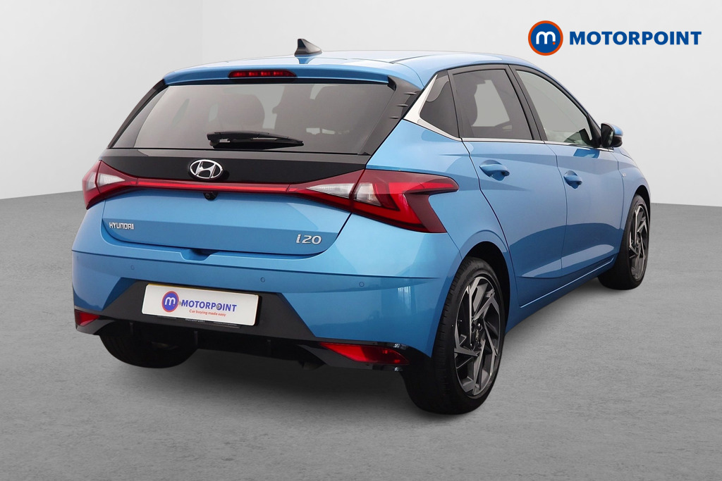 Hyundai I20 Premium Automatic Petrol Hatchback - Stock Number (1660511) - Drivers side rear corner