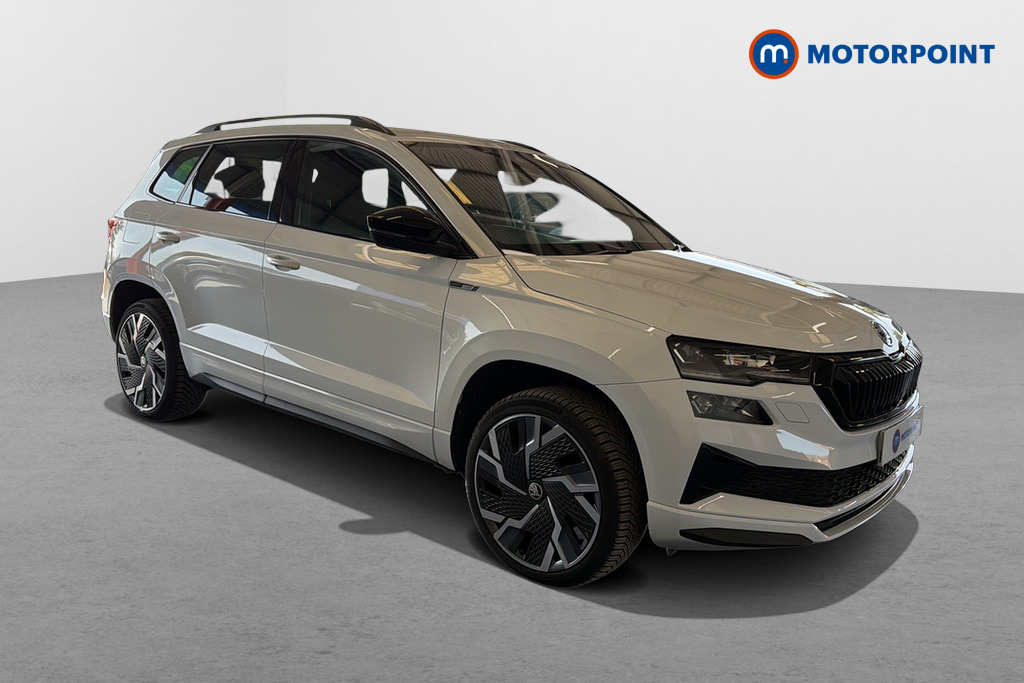 Skoda Karoq Sportline Automatic Petrol SUV - Stock Number (1661161) - Drivers side front corner