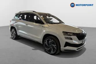 Skoda Karoq Sportline Automatic Petrol SUV - Stock Number (1661161) - Drivers side front corner