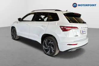 Skoda Karoq Sportline Automatic Petrol SUV - Stock Number (1661161) - Drivers side rear corner