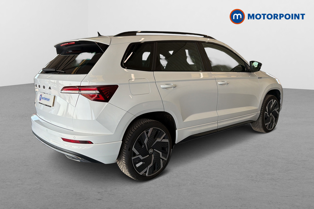 Skoda Karoq Sportline Automatic Petrol SUV - Stock Number (1661161) - Passenger side rear corner