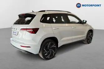 Skoda Karoq Sportline Automatic Petrol SUV - Stock Number (1661161) - Passenger side rear corner