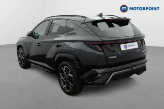 Hyundai Tucson N Line Automatic Petrol-Electric Hybrid SUV - Stock Number (1661563) - Passenger side rear corner