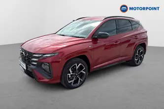Hyundai Tucson N Line Automatic Petrol-Electric Hybrid SUV - Stock Number (1661566) - Passenger side front corner
