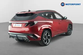 Hyundai Tucson N Line Automatic Petrol-Electric Hybrid SUV - Stock Number (1661567) - Passenger side rear corner
