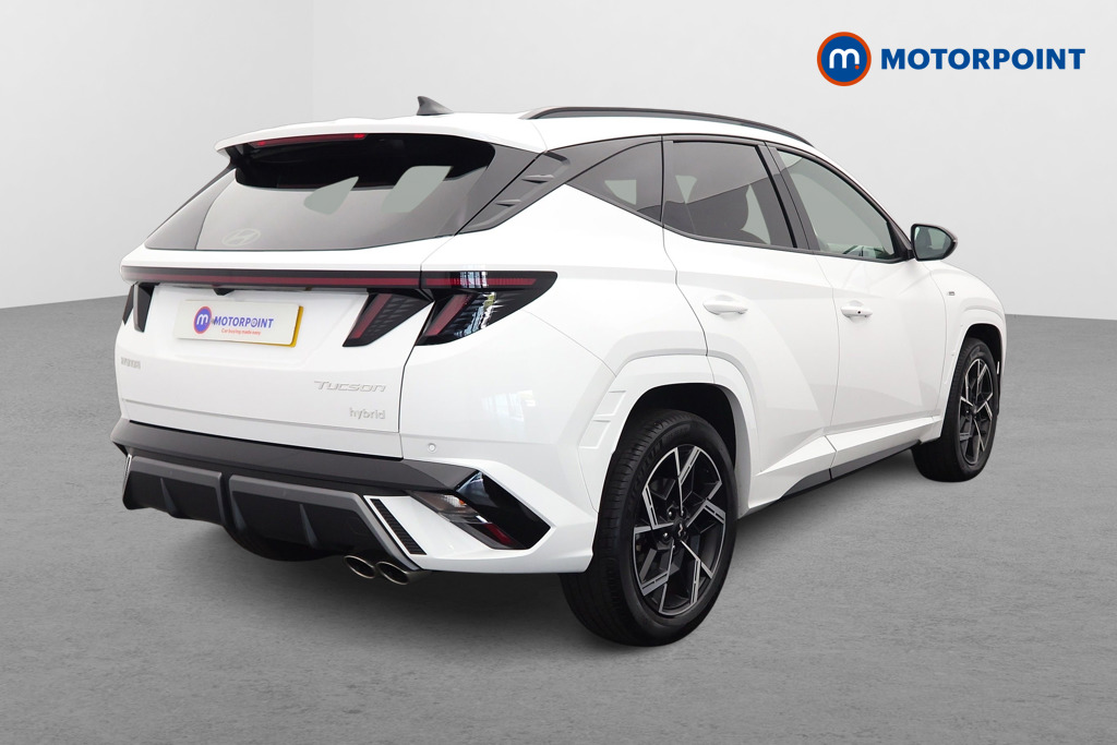 Hyundai Tucson N Line Automatic Petrol-Electric Hybrid SUV - Stock Number (1661571) - Drivers side rear corner