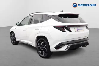 Hyundai Tucson N Line Automatic Petrol-Electric Hybrid SUV - Stock Number (1661571) - Passenger side rear corner
