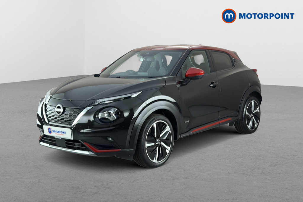 Nissan Juke Tekna-Plus Automatic Petrol-Electric Hybrid SUV - Stock Number (1661821) - Passenger side front corner