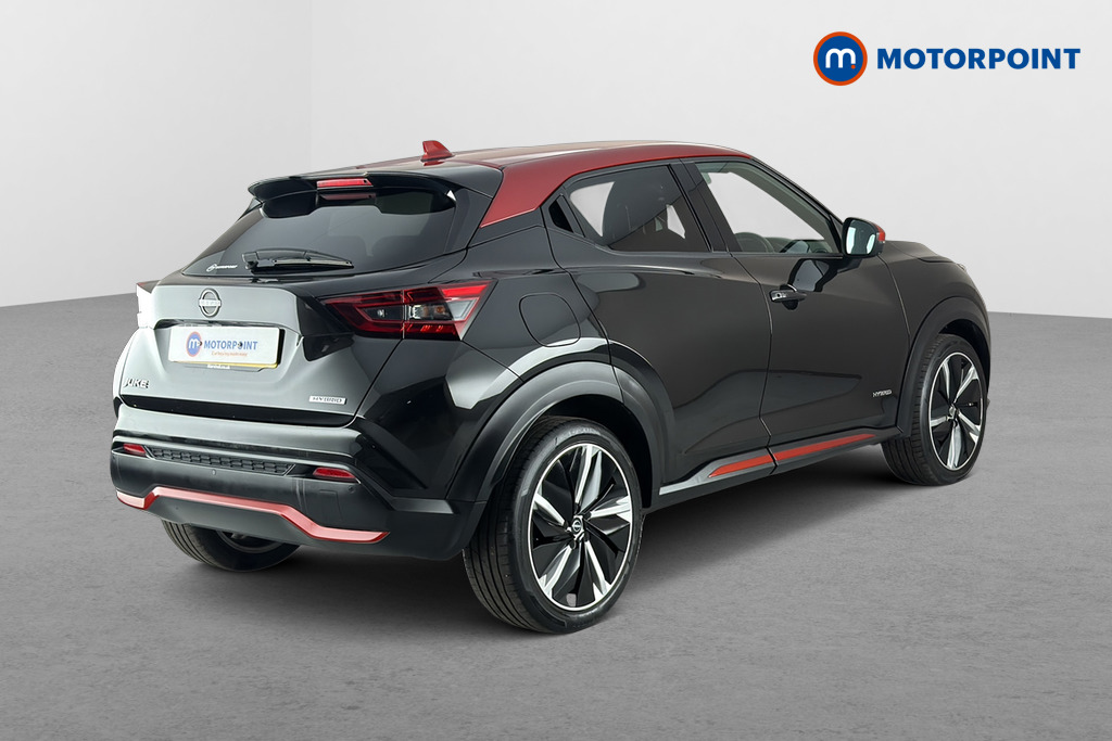 Nissan Juke Tekna-Plus Automatic Petrol-Electric Hybrid SUV - Stock Number (1661821) - Passenger side rear corner
