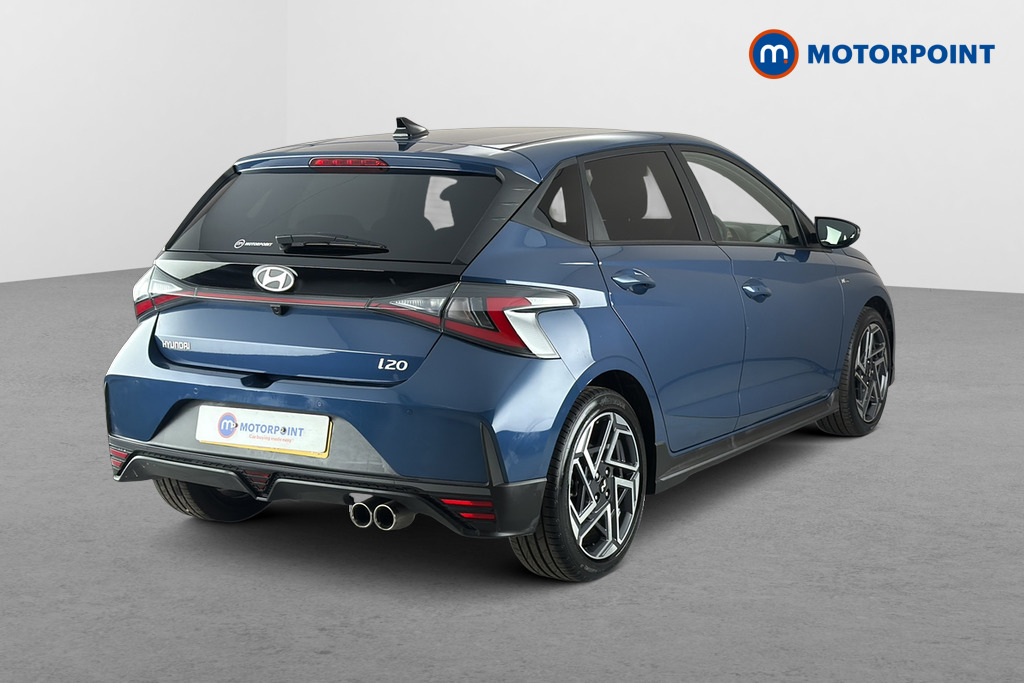Hyundai I20 N Line S Manual Petrol Hatchback - Stock Number (1661948) - Passenger side rear corner