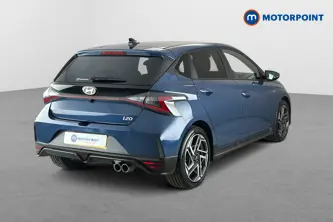 Hyundai I20 N Line S Manual Petrol Hatchback - Stock Number (1661948) - Passenger side rear corner