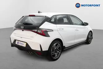 Hyundai I20 N Line S Manual Petrol Hatchback - Stock Number (1661957) - Drivers side rear corner