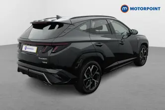 Hyundai Tucson N Line Automatic Petrol-Electric Hybrid SUV - Stock Number (1662326) - Drivers side rear corner