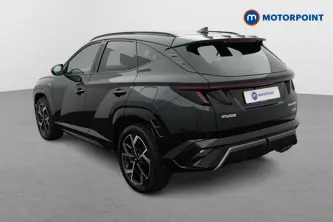 Hyundai Tucson N Line Automatic Petrol-Electric Hybrid SUV - Stock Number (1662326) - Passenger side rear corner