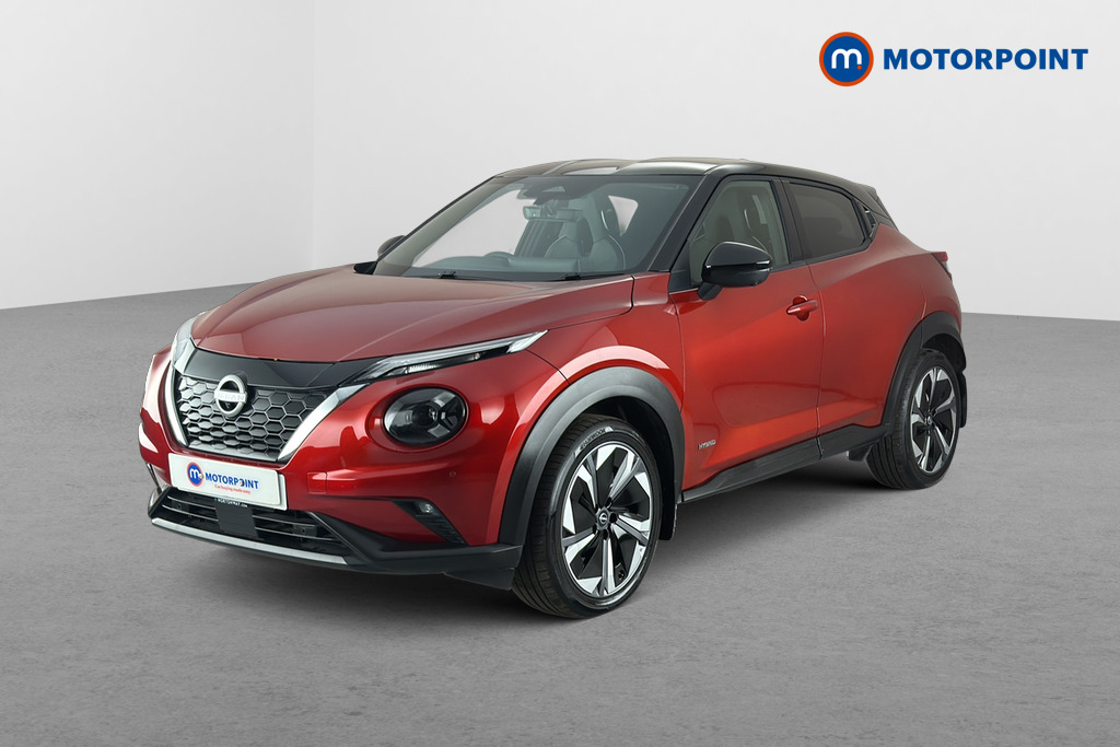 Nissan Juke Tekna-Plus Automatic Petrol-Electric Hybrid SUV - Stock Number (1662591) - Passenger side front corner