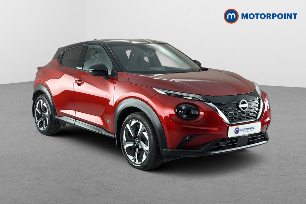 Nissan Juke Tekna-Plus Automatic Petrol-Electric Hybrid SUV - Stock Number (1662591) - Drivers side front corner