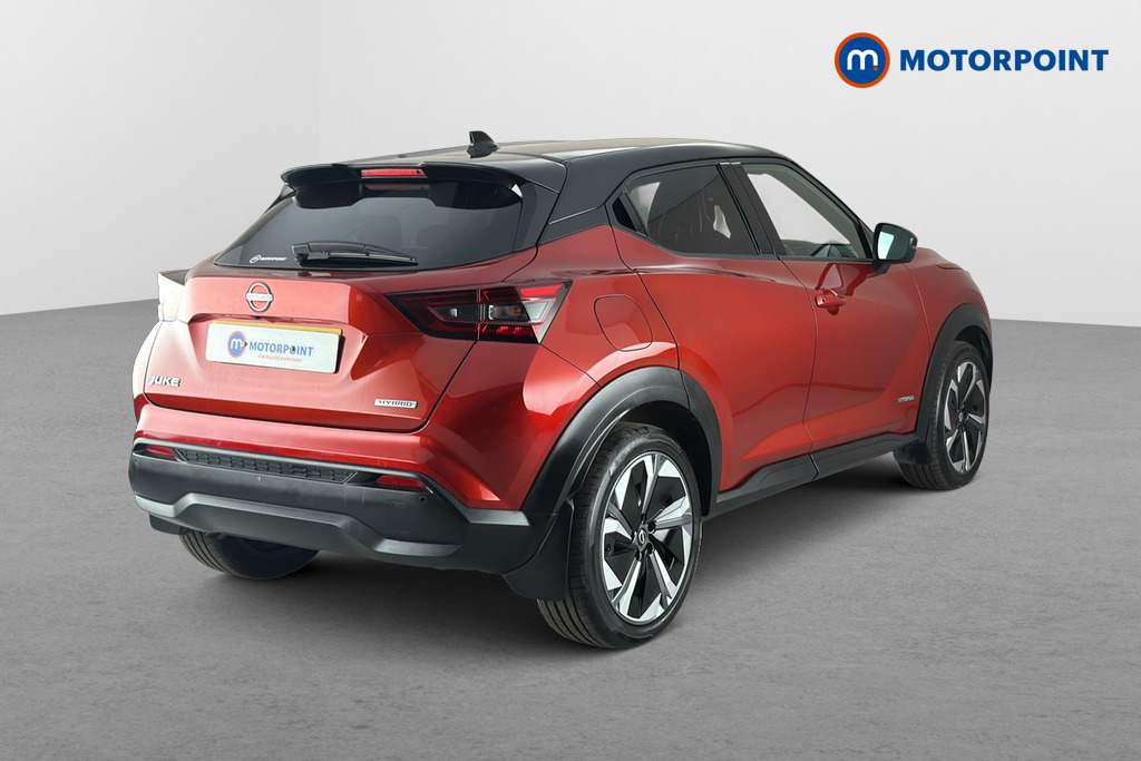 Nissan Juke Tekna-Plus Automatic Petrol-Electric Hybrid SUV - Stock Number (1662591) - Passenger side rear corner