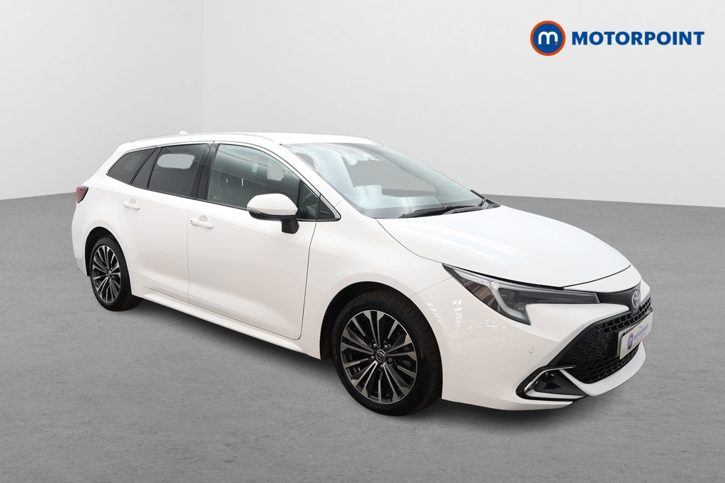 Toyota Corolla Design Automatic Petrol-Electric Hybrid Estate - Stock Number (1644223) - Drivers side front corner