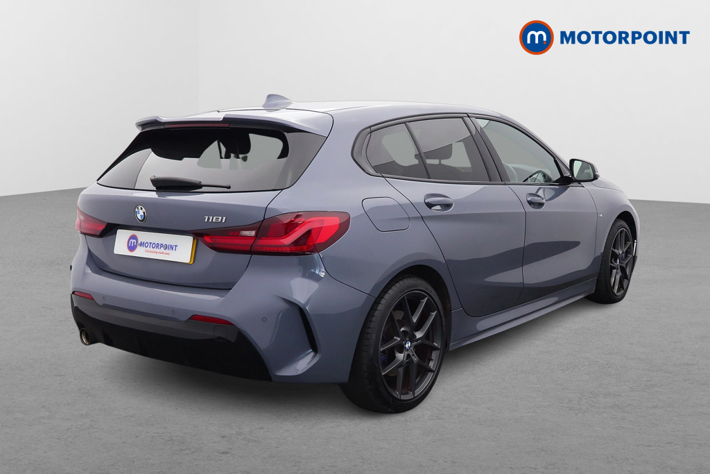 BMW 1 Series M Sport Automatic Petrol Hatchback - Stock Number (1648076) - Drivers side rear corner