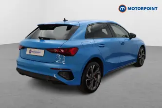 Audi A3 S Line Competition Automatic Petrol Plug-In Hybrid Hatchback - Stock Number (1650042) - Drivers side rear corner