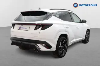 Hyundai Tucson N Line Automatic Petrol-Electric Hybrid SUV - Stock Number (1651071) - Drivers side rear corner