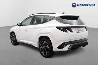 Hyundai Tucson N Line Automatic Petrol-Electric Hybrid SUV - Stock Number (1651071) - Passenger side rear corner
