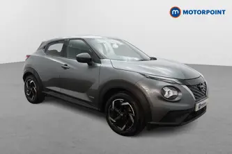 Nissan Juke N-Connecta Automatic Petrol-Electric Hybrid SUV - Stock Number (1656687) - Drivers side front corner