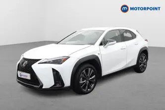 Lexus UX F-Sport Design Automatic Petrol-Electric Hybrid SUV - Stock Number (1656882) - Passenger side front corner