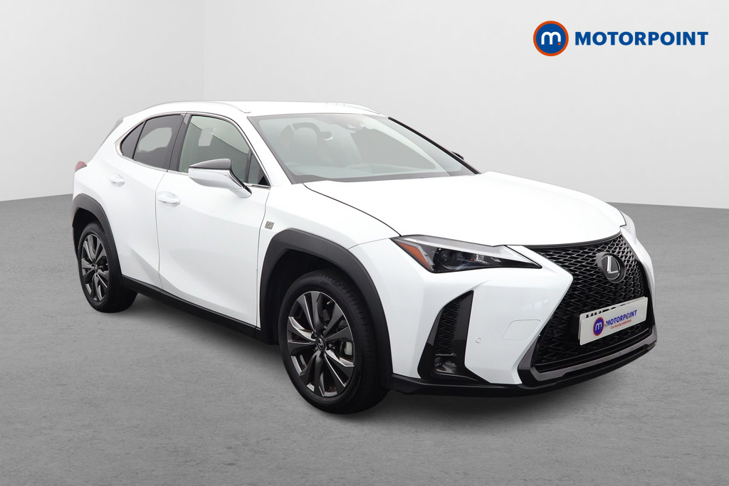 Lexus UX F-Sport Design Automatic Petrol-Electric Hybrid SUV - Stock Number (1656882) - Drivers side front corner