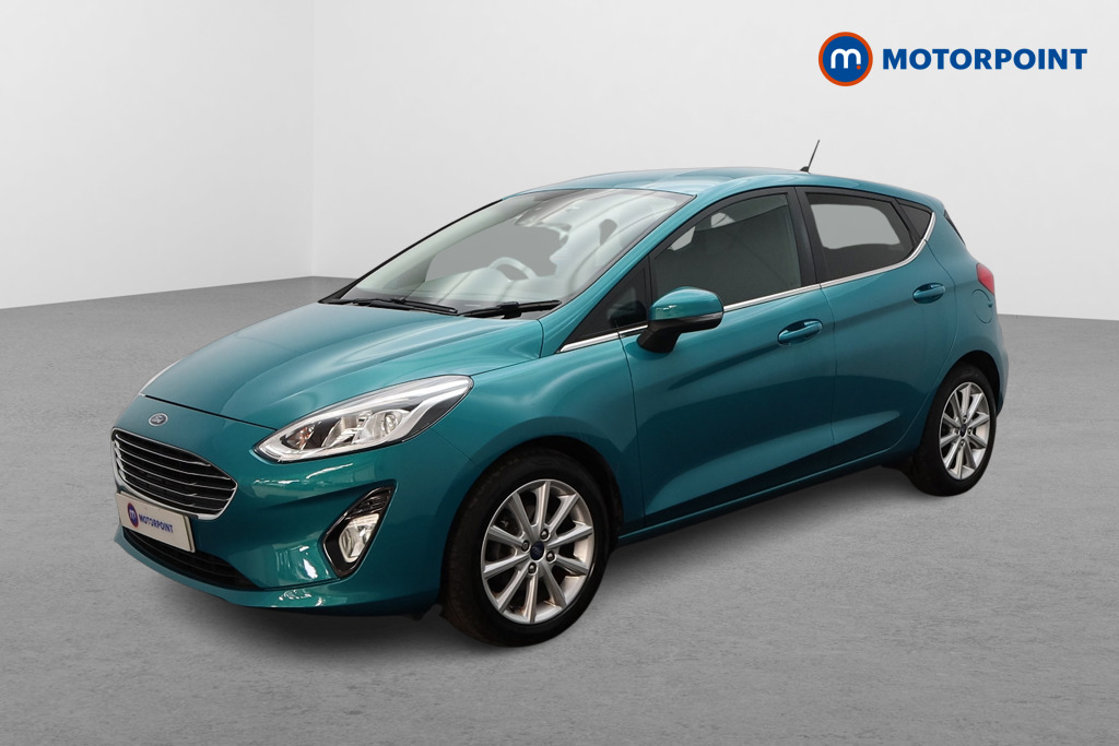 Ford Fiesta Titanium Manual Petrol Hatchback - Stock Number (1657609) - Passenger side front corner