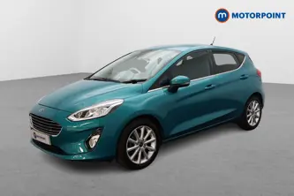 Ford Fiesta Titanium Manual Petrol Hatchback - Stock Number (1657609) - Passenger side front corner