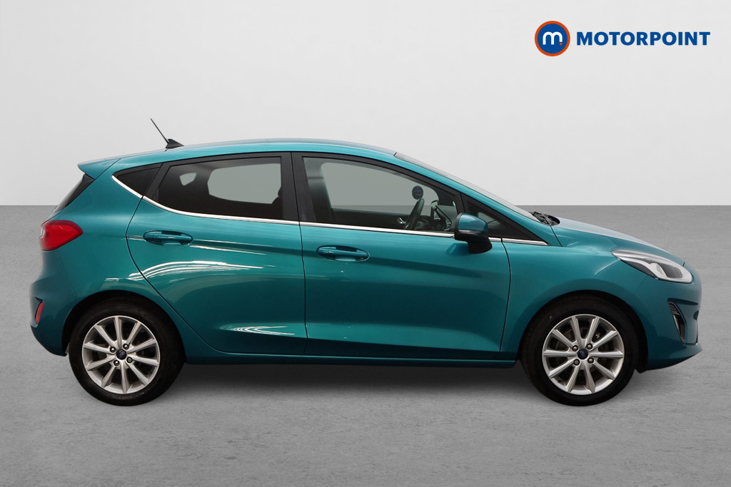 Ford Fiesta Titanium Manual Petrol Hatchback - Stock Number (1657609) - Drivers side
