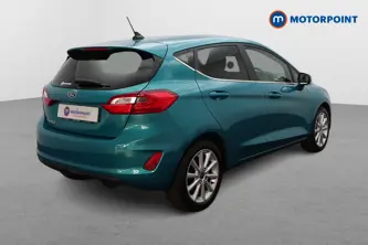 Ford Fiesta Titanium Manual Petrol Hatchback - Stock Number (1657609) - Drivers side rear corner