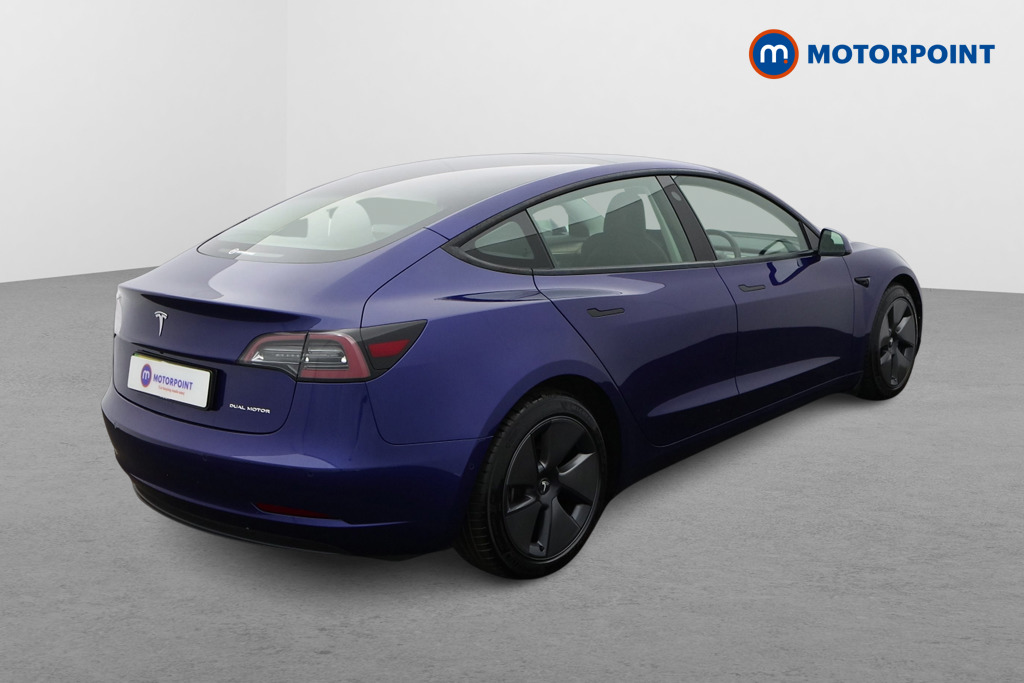 Tesla Model 3 Long Range Automatic Electric Saloon - Stock Number (1658037) - Drivers side rear corner