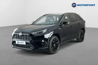 Toyota Rav4 Black Edition Automatic Petrol-Electric Hybrid SUV - Stock Number (1658267) - Passenger side front corner
