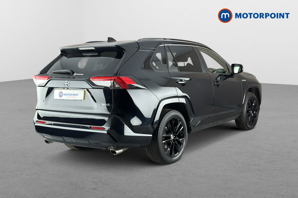 Toyota Rav4 Black Edition Automatic Petrol-Electric Hybrid SUV - Stock Number (1658267) - Passenger side rear corner