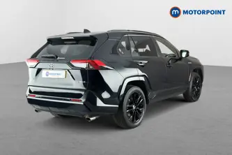 Toyota Rav4 Black Edition Automatic Petrol-Electric Hybrid SUV - Stock Number (1658267) - Passenger side rear corner