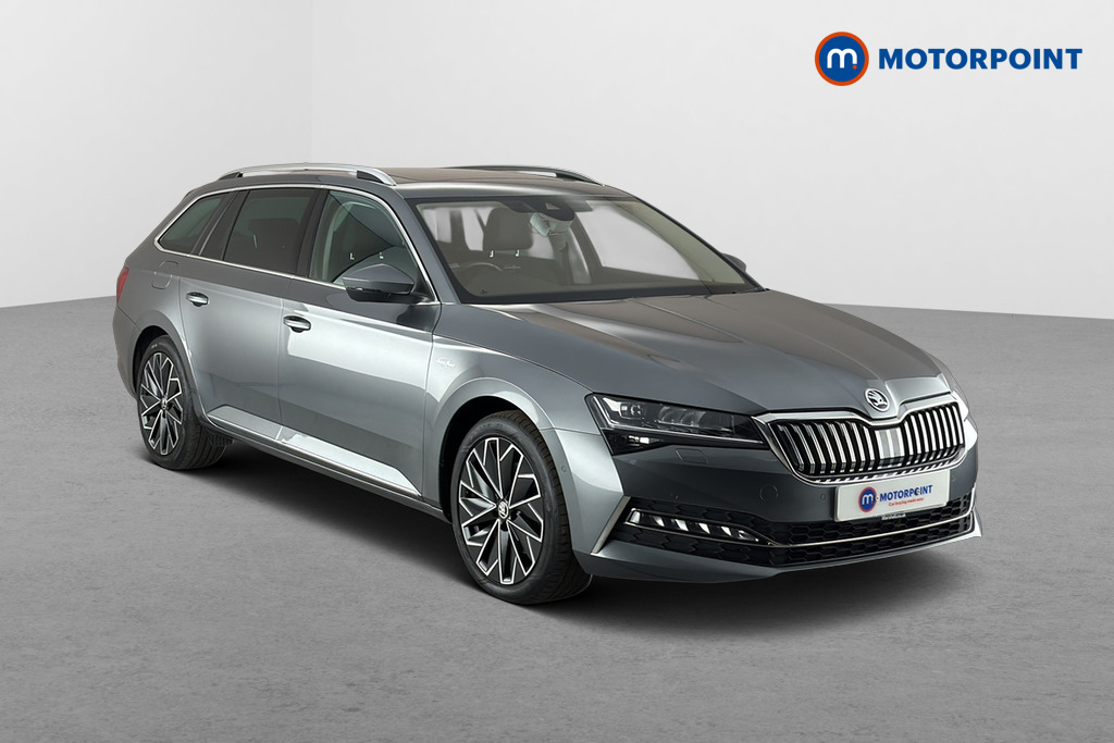 Skoda Superb Laurin -Plus Klement Automatic Petrol Estate - Stock Number (1660095) - Drivers side front corner