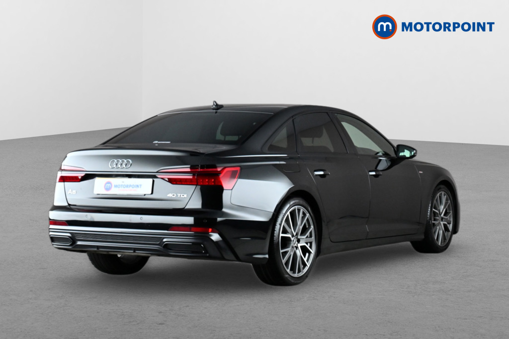 Audi A6 Black Edition Automatic Diesel Saloon - Stock Number (1661017) - Drivers side rear corner