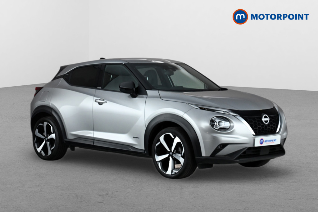 Nissan Juke Tekna Automatic Petrol-Electric Hybrid SUV - Stock Number (1661535) - Drivers side front corner